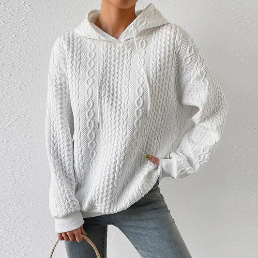 Casual Long Sleeve Hoodie/Sweater for Autumn/Winter Jumper.