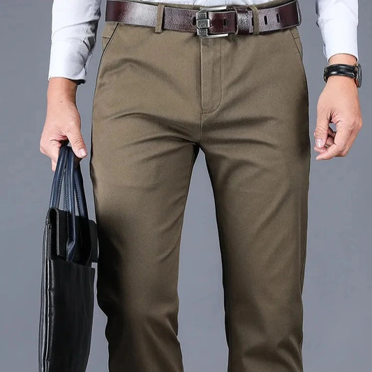 Men's Classic Casual/ Business Straight Leg Pants. Size 28- 42